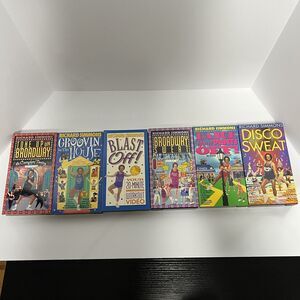 Lot Of 6 Richard Simmons VHS Cardio Dance Workouts Exercise Tape Follow‎ Along